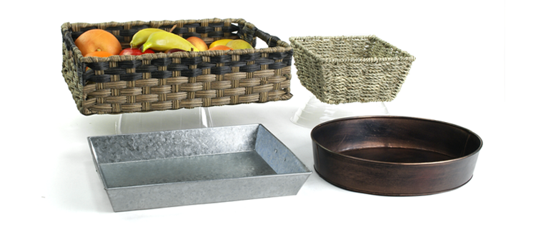 Wholesale Bowls, Trays, Crates